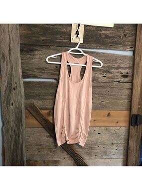 Nova Size Med Pink Racerback Activewear Tank Top